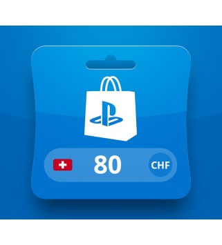 PlayStation Network CHF 80 Card CH PlayStation 4 Key 